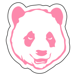 Sexy Panda Sticker (Pink)